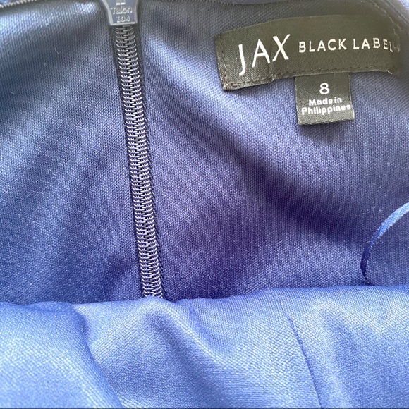 🦋NWT! Neiman Marcus Navy Blue Dress SZ 8 No where to wear - Picture 14 of 16